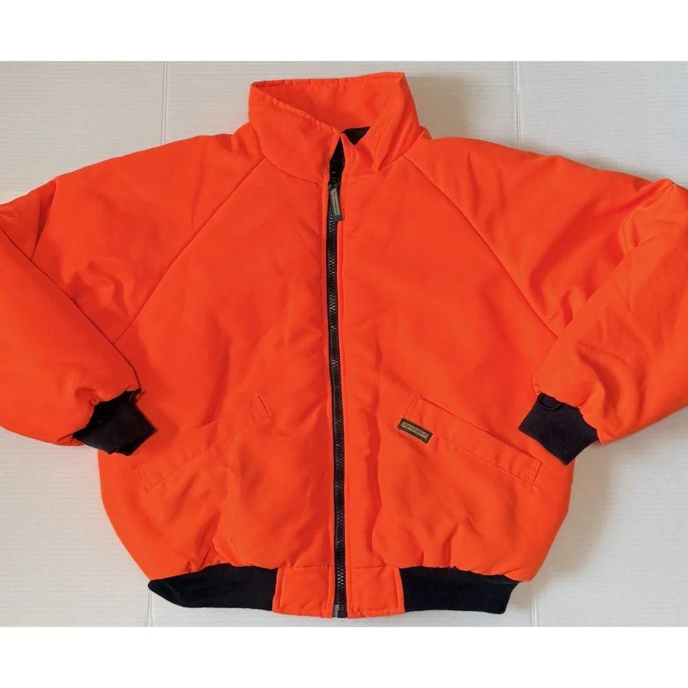 REMINGTON 4-in-1 - Men's Blaze Orange Hooded Interchange Hunting Jacket - Large‎